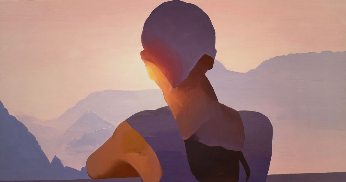 Distant view oil on canvas100x140 cm 2018