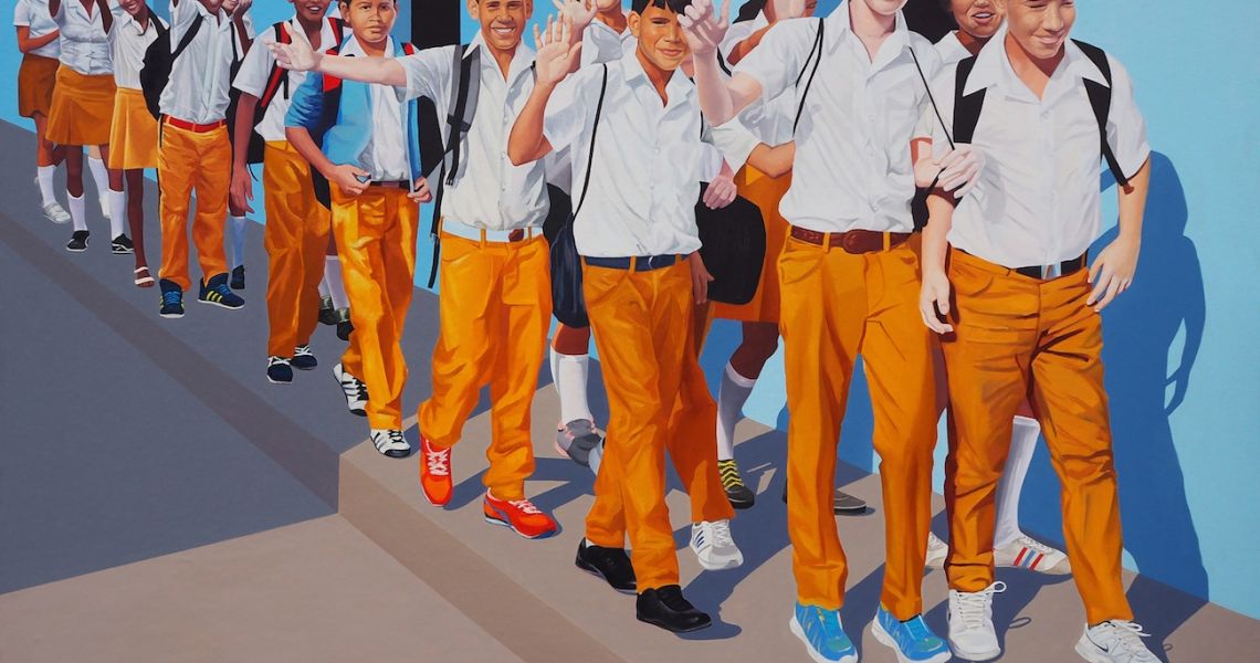 48. Welcome2016 2017olej140x180cm Kopie