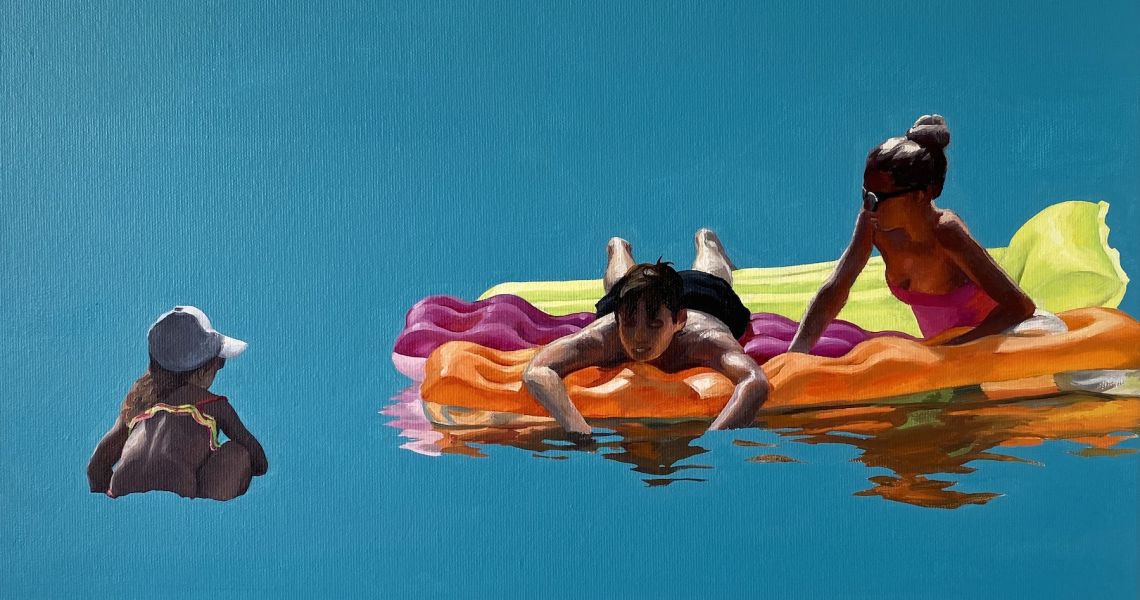 Lovers VI 2020 oil on canvas 35 x 50 cm Kopie