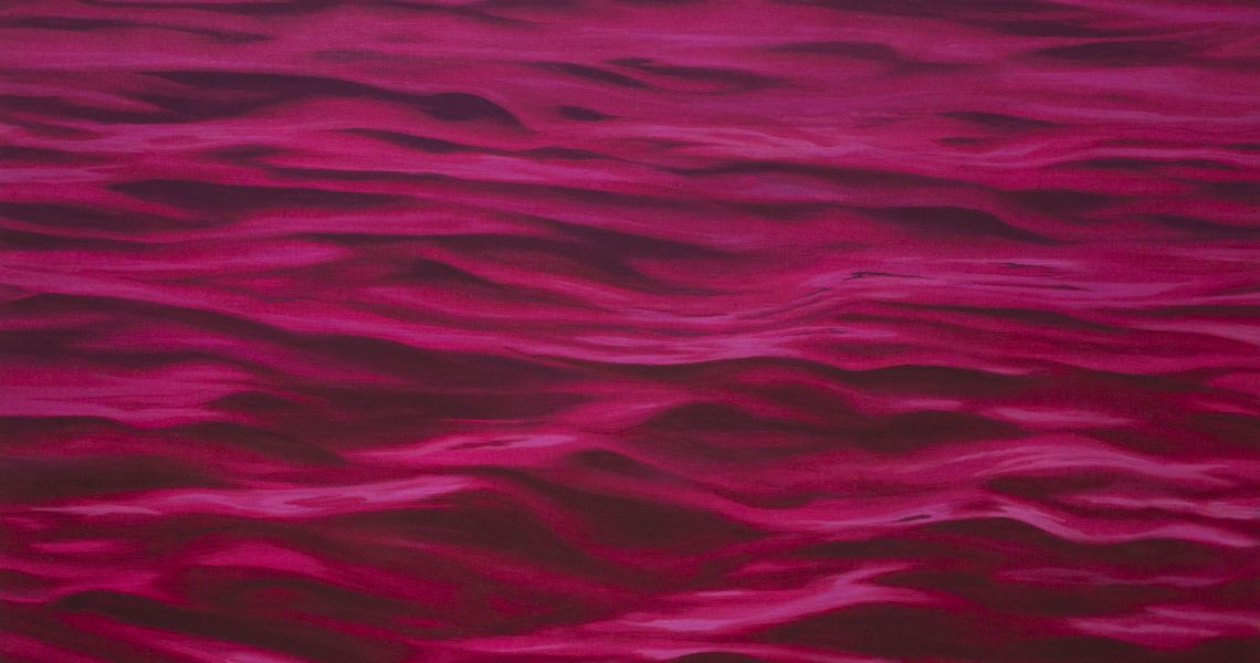 Pink III 70 x 100 cm tempera on canvas 2020