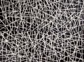 6. Network encaustic marble dust oil pigments on canvas 130 x 130 cm jpg