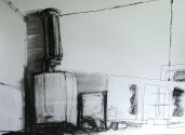 Sofa with a view III. 2015 30x42 cm charcoal ink Kopie