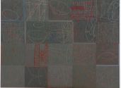 5. About lost soul encautic marble dustash on canvas. 150 x 200 cm Kopie